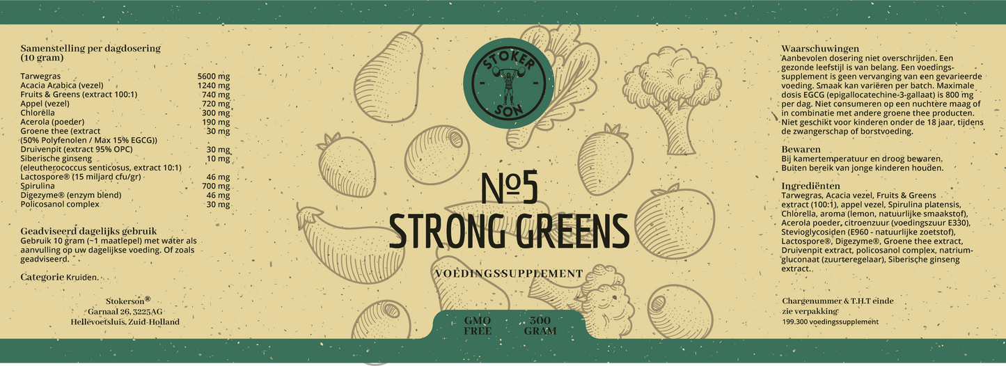 №5 Strong Greens