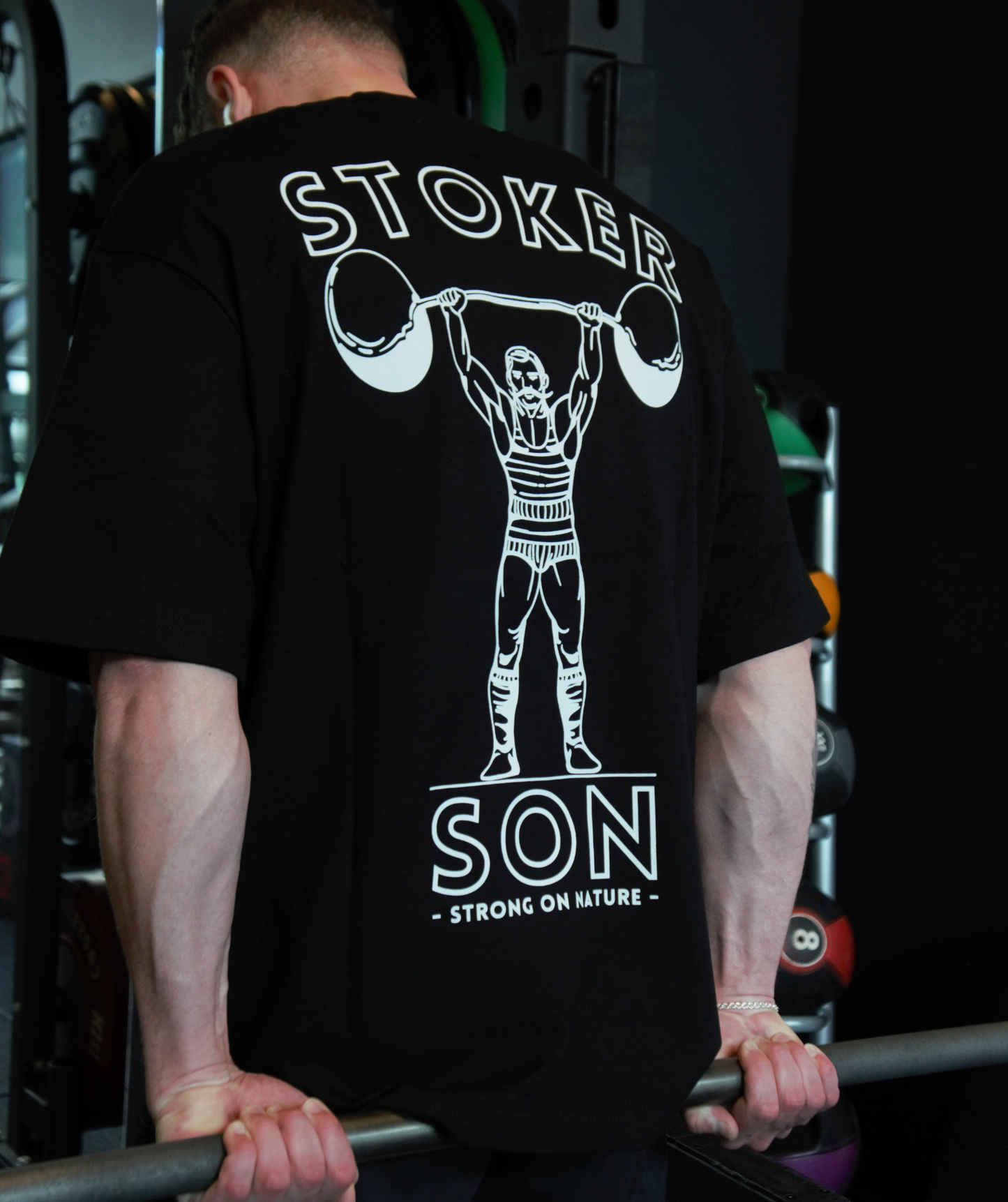 Stokerson T-shirt Tijdloos Zwart