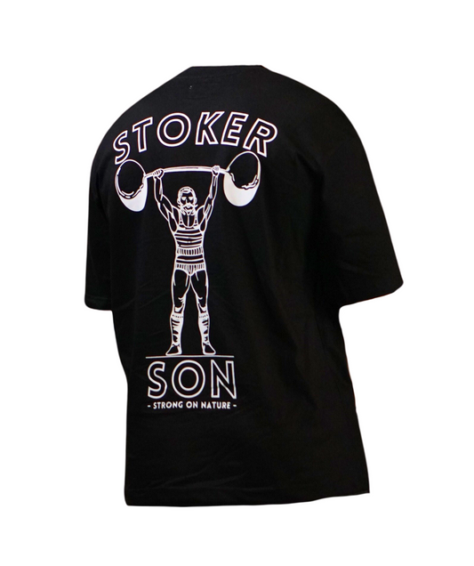 Stokerson T-shirt Tijdloos Zwart